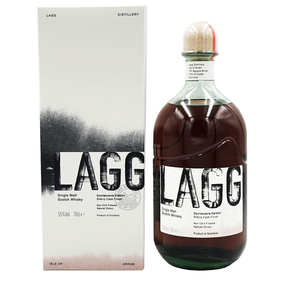 ラグ コリクレヴィ エディション シェリーカスク フィニッシュ 55度 700ml 並行輸入品 シングルモルト LAGG シェリー ウイスキー ギフト プレゼント アイラ 箱付 送料無料
