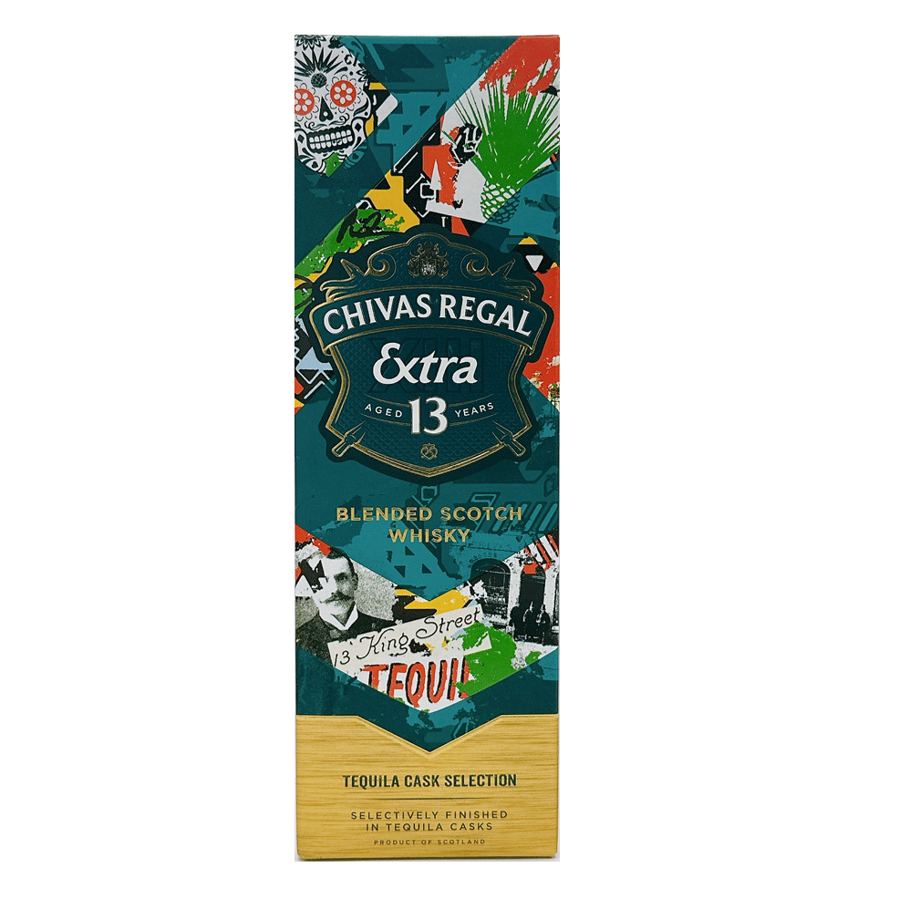 送料無料 シーバスリーガル 13年 エクストラ テキーラ カスク 40度 1000ml CHIVAS REGAL EXTRA ウイスキー 並行輸入品 ギフト プレゼント 箱付 1リットル