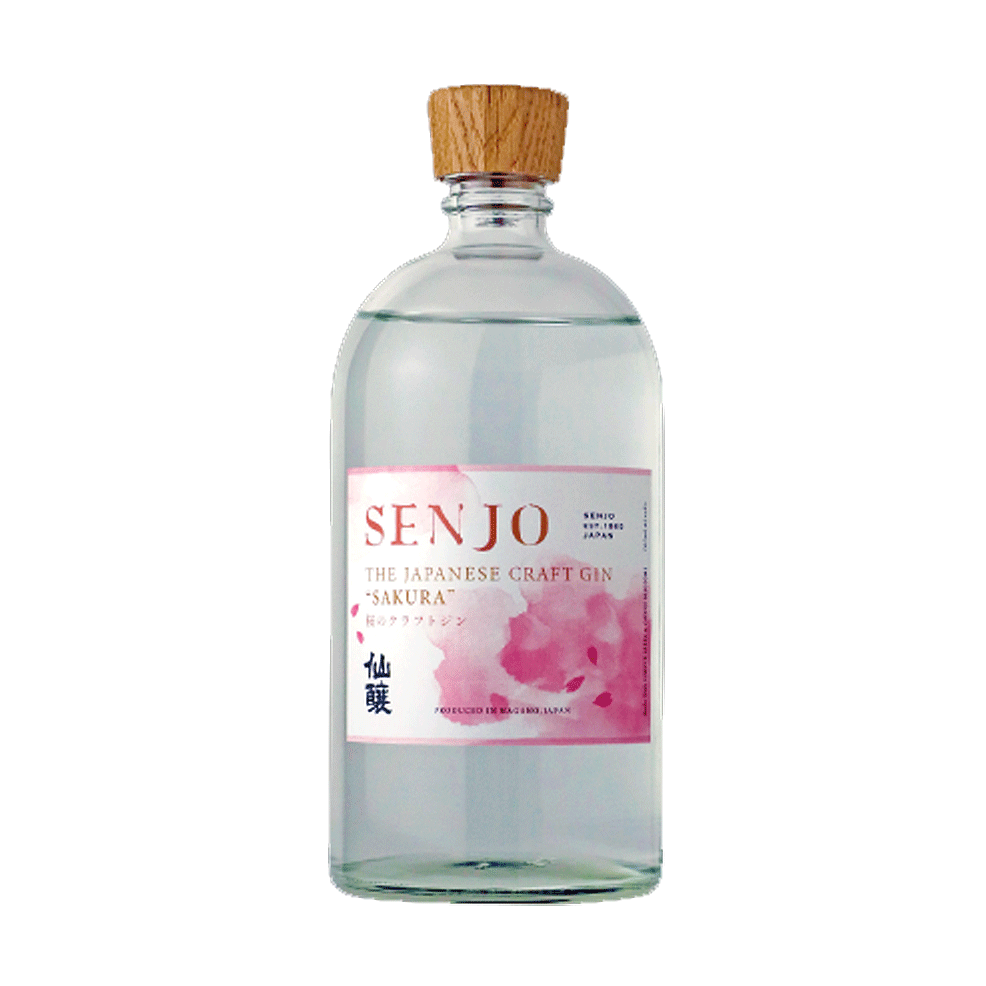 送料無料 SENJO クラフトジン SAKURA 桜ジン 45度 700ml スピリッツ 仙醸 ジャパニーズジン 長野 高遠 桜 クラフト ジン さくらジン