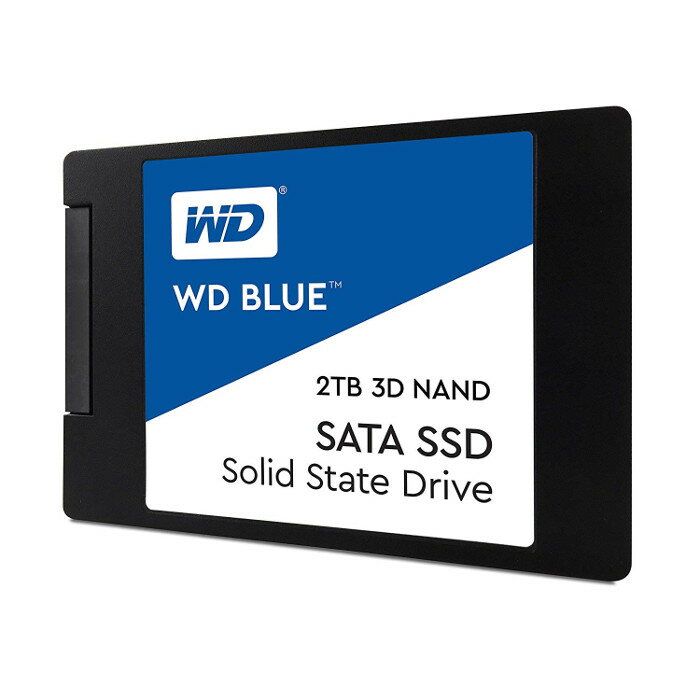 送料無料 ウエスタンデジタル パソコン PC【クーポン配布中】●WD 内蔵SSD 2.5インチ / 2TB / WD Blue 3D / SATA3.0 / WDS200T2B0A【北海道・沖縄・離島配送不可】