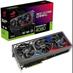 ★【マラソン期間PT2倍】ASUS GeForce RTX 4080 搭載ビデオカード 16GB OC GDDR6X / ROG-STRIX-RTX4080-O16G-GAMING【北海道 沖縄 離島配送不可】