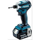 ● makita インパクトドライバ TD172DRGX 青 トルク180Nm 6.0Ahバッテリ2本・充電器付 マキタ