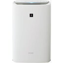 ●《アウトレット品!》SHARP 加湿空気清浄機 KI-SS50-W プラズマクラスター 25000 薄型スリム シャープ