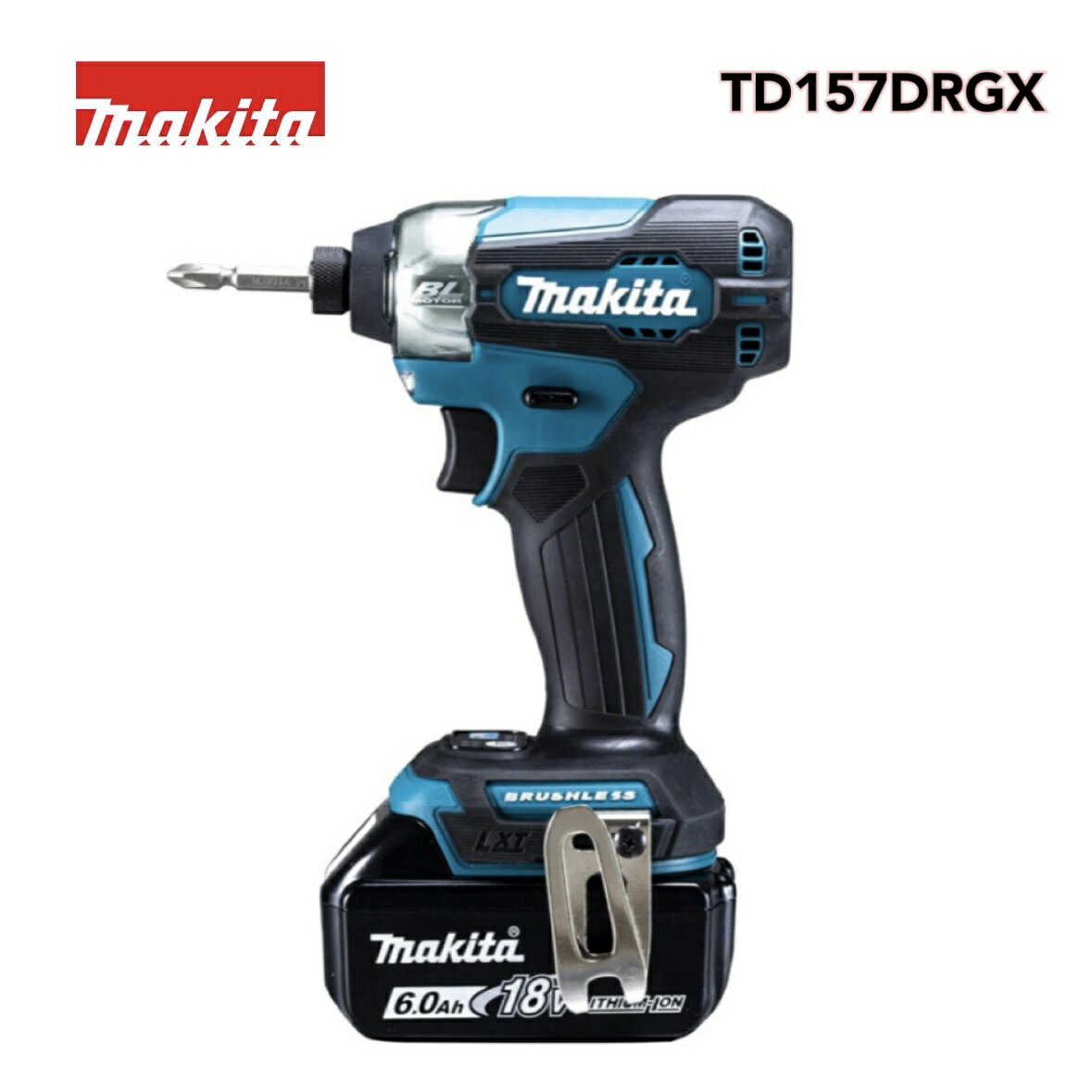 ● マキタ 充電式インパクトドライバ 18V6Ah TD157DRGX Makita