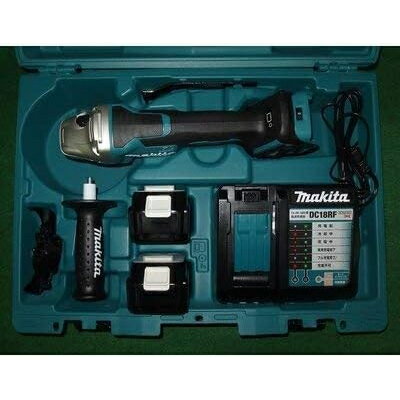 ● makita 100mm充電式ディスクグラインダ GA418DRGX 18V6.0Ah マキタ