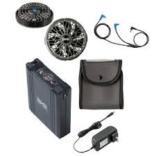 ● 空調服 スターターキット SK23021 K70 チャコールグレー