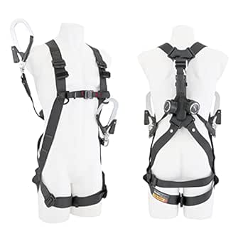 ●《アウトレット品！》Tajima フルハーネスGS M クロ ER150ダブルL2セット A1GSMER-WL2BK タジマ
