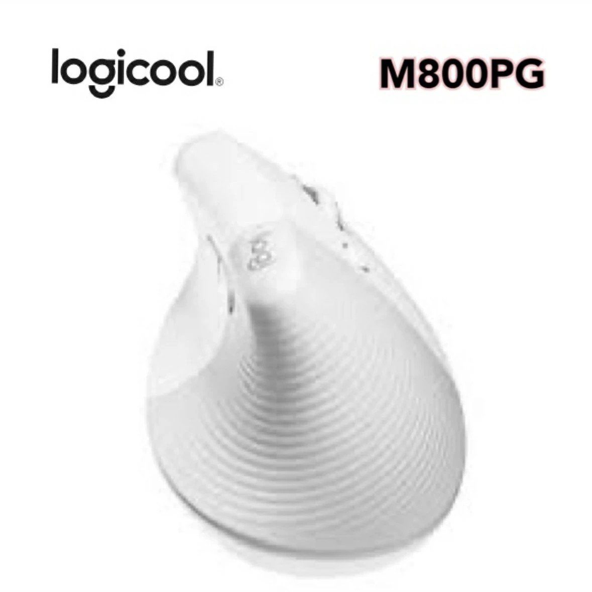 ● logicool ワイヤレスマウス 縦型 静音 エルゴノミック LIFT M800PG ロジクール