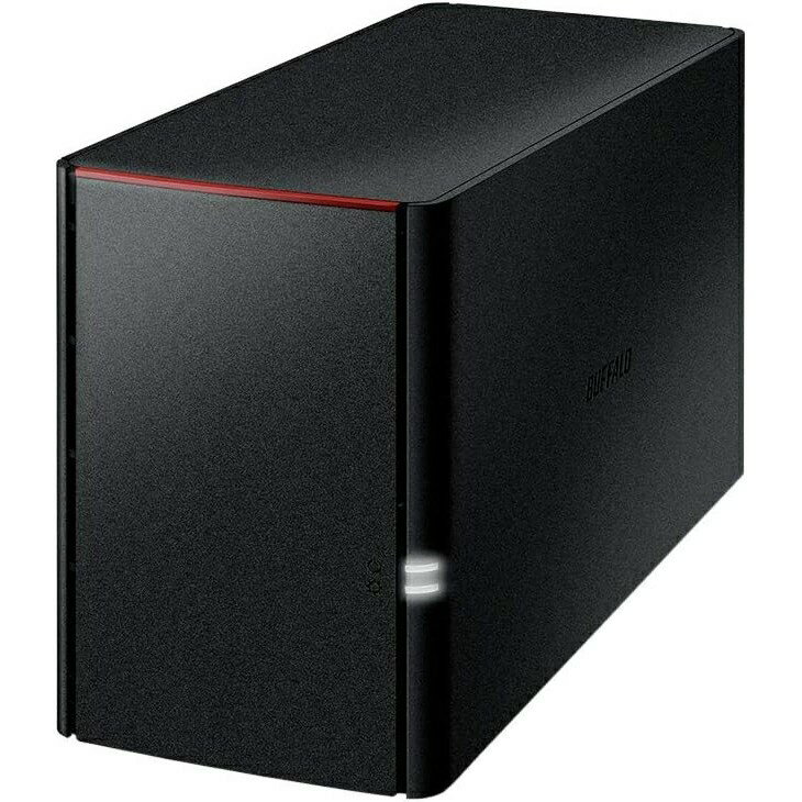 ● BUFFALO ネットワークHDD 2TB LS220D0202G NAS スマホ/タブレット/PC対応 【データを守るRAID1対応モ..