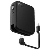 ● CIO モバイルバッテリー C to C ブラック SMARTCOBYPRO-35W-CABLE-C-BK