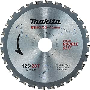 ● makita 125mm厚物鉄工用チップソー A-74360 マキタ
