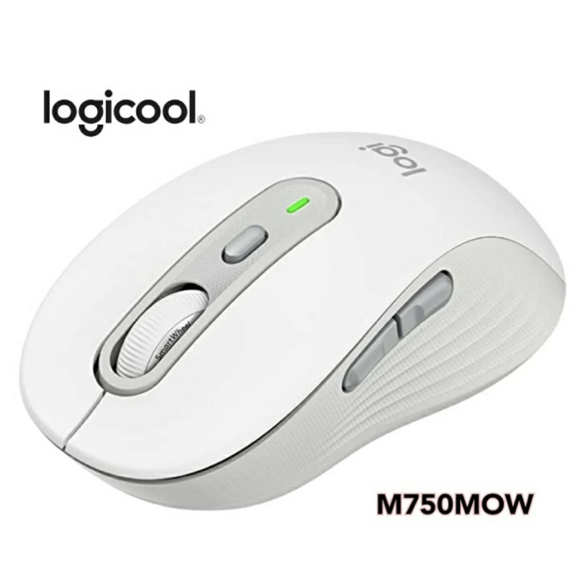 ● Logicool Signature M750MOW ワイヤレスマウス レギュラー オフホワイト Bluetooth Logi Bolt Unifying非対応 ロジクール
