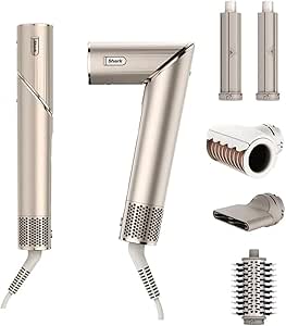 ● Shark FlexStyle マルチスタイリングドライヤー HD434JSL ツヤ 速乾 ストーン シャーク