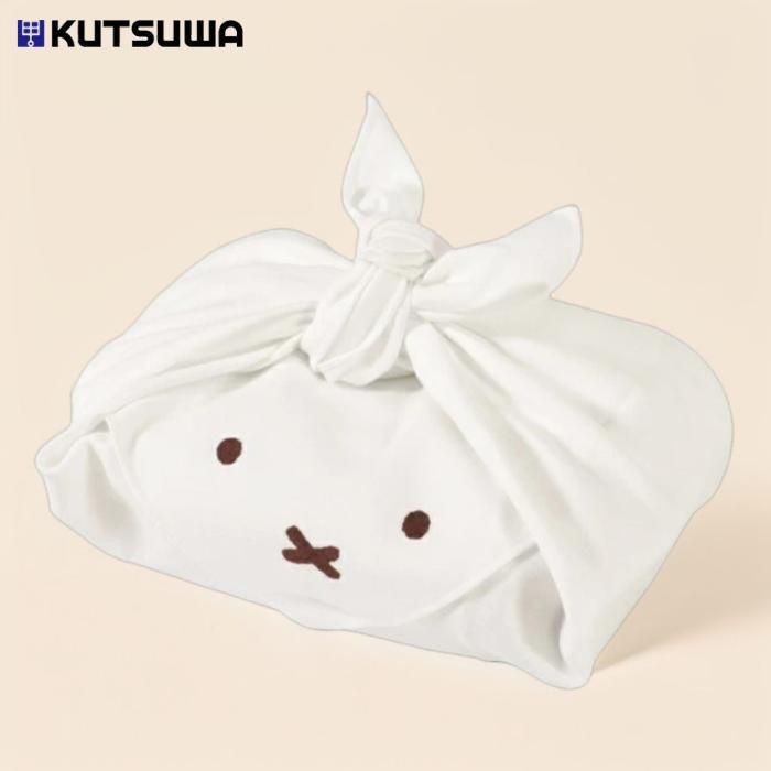 ● Kutsuwa クツワ miffy ミッフィー フェイス ( miffy face ) ランチシリーズ ランチクロス 52cm MF643 日本製 キッチン...