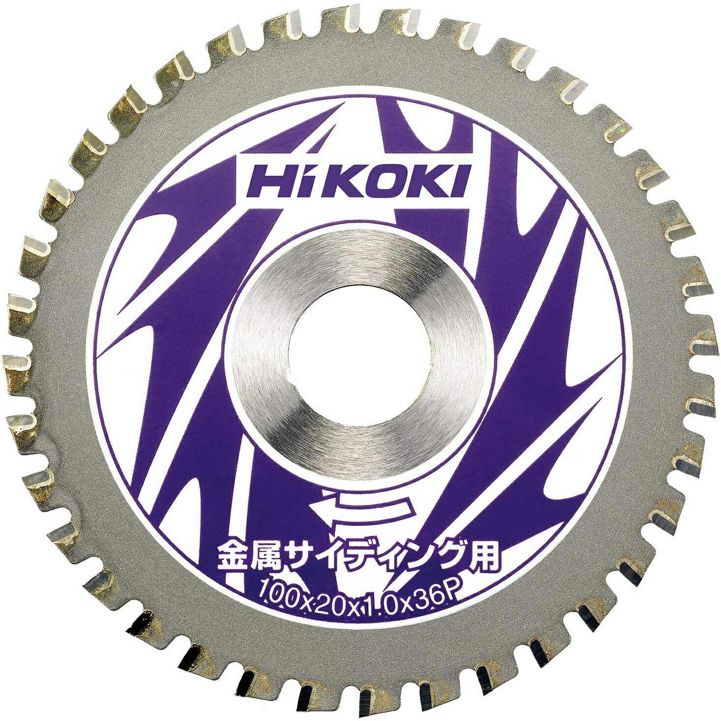 ● HiKOKI(ハイコーキ) チップソー(金属サイディング用) 100mm×20 36枚刃 0032-8544