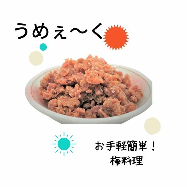 うめぇ〜く アレンジしやすいフレ−ク パスタに、鶏料理に 梅干しのある食卓 梅干し うめぼし 梅白湯