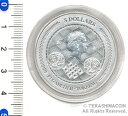 トケラウ 5ドル銀貨 「クロノス」 2021年 【寺島コイン】