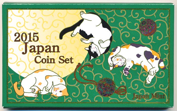04-350　Japan Coin Set　2015/平成27年　【寺島コイン】
