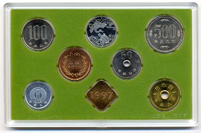 寺島コイン　楽天市場支店の04-85　ミントセット（敬老）　1997/平成9年　【寺島コイン】｜アングル2