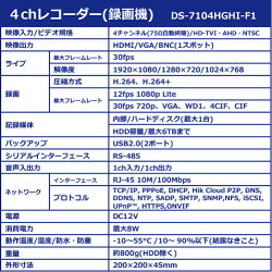 防犯カメラ監視カメラ1台屋外用屋内用から選択防犯カメラセット監視カメラセット4chコンパクトハードディスクレコーダー/HDD別売HD-TVIFIXレンズ赤外線付きバレット型ドーム型カメラ遠隔監視可
