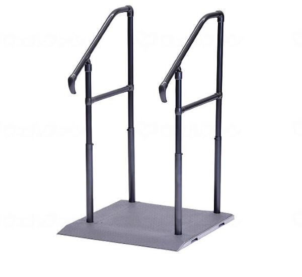 矢崎化工　置くだけ 手すり たちあっぷ540 両手すりタイプ CKH-03 最大54cmまで対応 送料無料