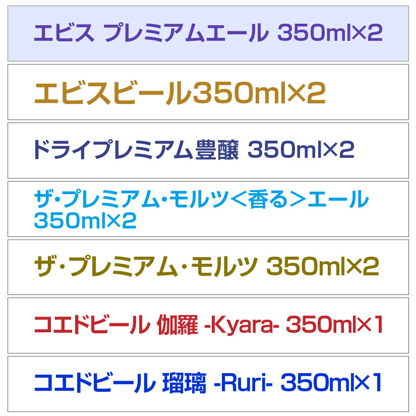 バレンタイン ギフト 【7種詰め合わせ・12本ギフト】国産プレミアムビール 豪華 飲み比べ ビールギフト 12本セット ビール 【誕生日 内祝い お供え】◆送料無料対象外地域有、あす楽対応格安通販　バレンタイン　人気　ランキング