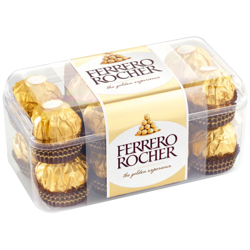 フェレロ ロシェ T-16 チョコレート 16粒入り FERRERO ROCHER ヘーゼルナッツ入りチョコレート ホワイトデー お返し 会社 職場 ギフト プレゼント ご褒美 義理チョコ 賞味期限：2023年7月上旬◎のサムネイル