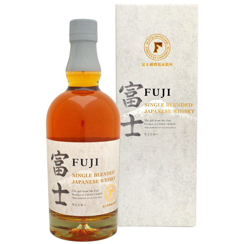 父の日ギフト プレゼント 富士御殿場蒸溜所700ml・1本 カートン入り 43％ FUJI SINGLE BLENDED JAPANESE WHISKY 誕生 内祝 お供 実用的