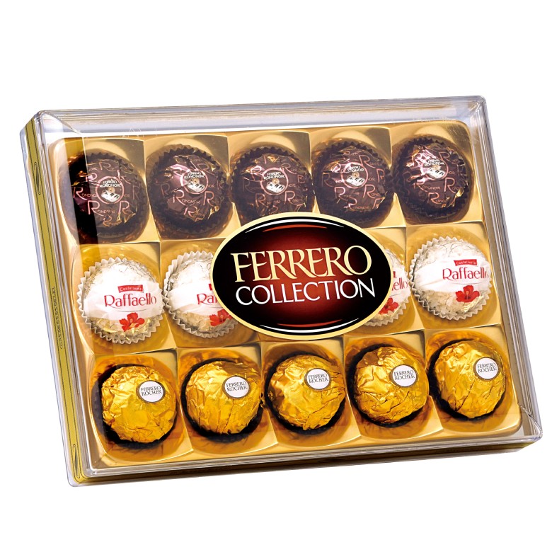 フェレロ コレクション T-15 チョコレート 15粒入り FERRERO COLLECTION チョコレート ロンノアール ロシェ ラファエロ 各5粒 バレンタインデー お返し 会社 職場 ギフト プレゼント ご褒美 義理チョコ 賞味期限：2026年6月中旬◎