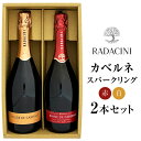 お中元 暑中見舞い お盆 お供え ラダチーニ カベルネ スパークリング 赤・白2本セット スパークリングワイン 各1本 ギフトセット 泡 ブラン ド カベルネ ...