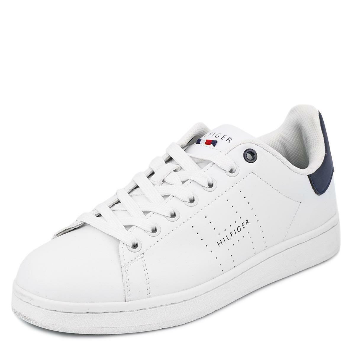 TOMMY HILFIGER ȥߡҥե ˡ   LISTON SHOES   å 塼 WHITE/NAVY ۥ磻ȡߥͥӡ 8-10