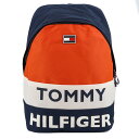 TOMMY HILFIGER g~[qtBK[ obOpbN ΂ Jo  TC980AE9 TH-811 ACE jp bNTbN A4TCYΉ NAVY/WHITE/ORANGE lCr[~zCg~IW