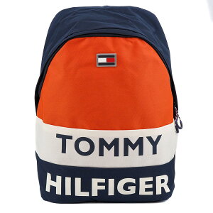 TOMMY HILFIGER ȥߡҥե Хåѥå Ф Х  TC980AE9 TH-811 ACE ˽ åå A4б NAVY/WHITE/ORANGE ͥӡߥۥ磻ȡߥ