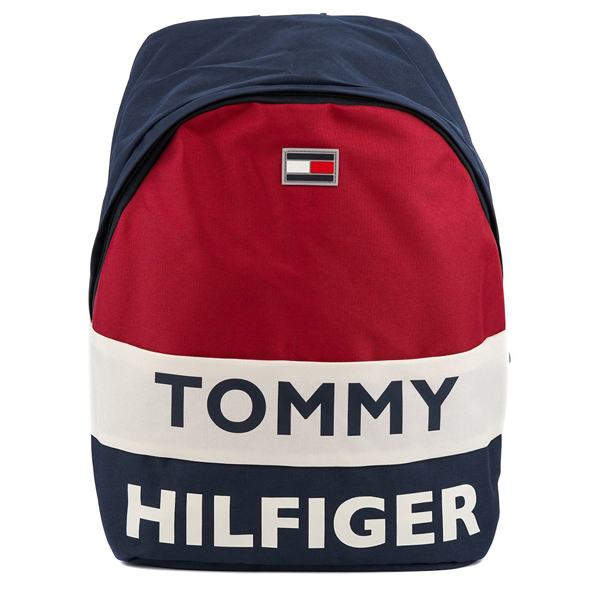 楽天インポートショップTERESATOMMY HILFIGER トミーヒルフィガー バッグパック かばん カバン 鞄 TC980AE9 TH-811 ACE 男女兼用 リュックサック A4サイズ対応 NAVY/WHITE/RED ネイビー×ホワイト×レッド