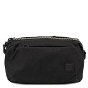 C6 シーシックス ショルダーバッグ C2084 Nucleus Bumbag メンズ 男性 ニュークリアスバムバッグ ボディバッグ ウエストバッグ ミニバッグ BLACK ブラック カバン 鞄