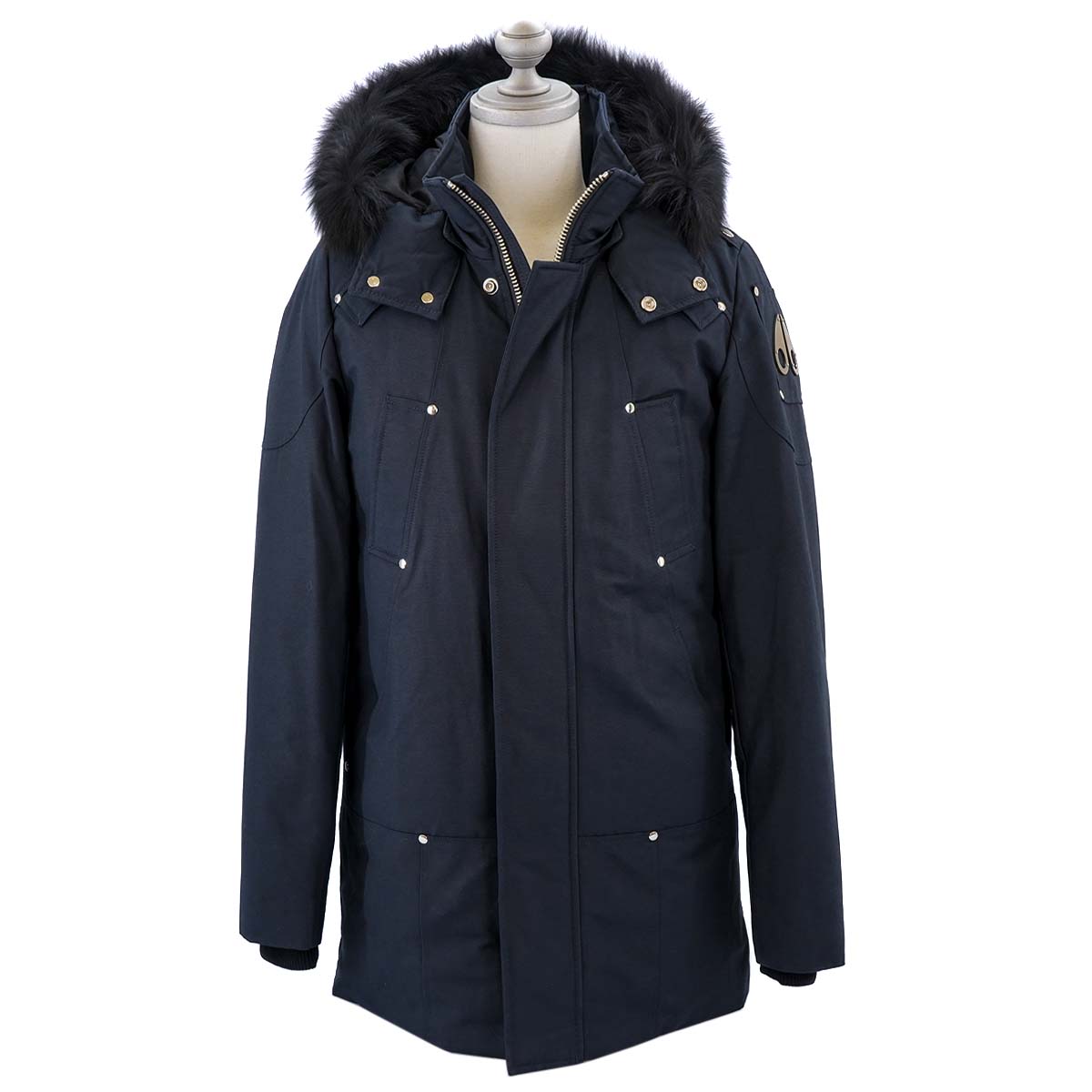 MOOSE KNUCKLES ムースナックルズ ダウンジャケット MK4661MP MENS STIRLING PARKA メンズ 男性 ダウンコート 402 NAVY ネイビー