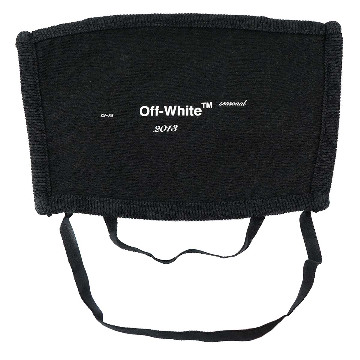 Off-White オフホワイト マスク OMRG002E20FAB002 レディース メンズ 女性 男性 ユニセックス 男女兼用 コットンマスク 1001 BLACK ブラック