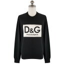 ドルチェ＆ガッバーナ DOLCE&GABBANA ドルチェ＆ガッバーナ セーター GX514Z JBVE2 S9000 LOGO EMBROIDERY WOOL PULLOVER メンズ 男性 クルーネックセーター ウール BLACK ブラック