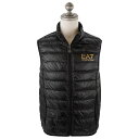 EMPORIO ARMANI EA7 G|IA}[j C[G[Zu GAZbe[ _ExXg 2022N-2023NH~V 8NPQ01 PN29Z TRAIN CORE ID M DOWN LIGHT VEST Y j 0208 BLACK ubN