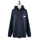 BALR. ボーラー フーディー 2022年-2023年秋冬新作 B1261.1051 D10 Straight Denim Hoodie メンズ 男性 ストレートデニム パーカー プルオーバー Dark Aged 812 ダークエイジド