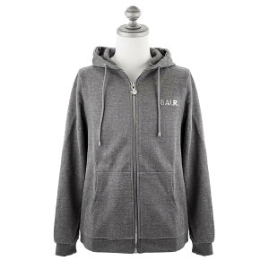 【ポイント5倍】フーディー BALR ボーラー 2022年-2023年秋冬新作 B1267 1001 Q-Series Straight Zip Thru Hoodie メンズ 男性 パーカー ジップアップ 長袖 Dk Grey Heather グレー