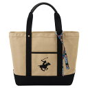BEVERLY HILLS POLO CLUB ビバリーヒルズポロクラブ トートバッグ BH1008N レディース 女性 Lサイズ 鞄 かばん カバン BE/B...