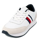 TOMMY HILFIGER トミーヒルフィガー スニーカー 2023年春夏新作 FM0FM04397YBR ESSENTIAL STRIPES SNEAKER メンズ 男性 ローカット 靴 シューズ WHITE ホワイト