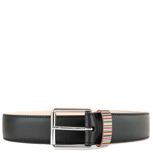 Paul Smith ݡ륹ߥ ٥ 2023ǯղƿ M1A 4950 BMULKE BELT   ȥ饤 79 BLACK ֥å