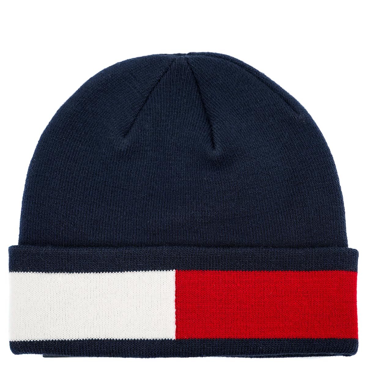 TOMMY HILFIGER トミーヒルフィガー ニットキャップ TOMMY HILFIGER H8H83264 メンズ レディース 男性 女性 ユニセックス ニット帽 ビーニー 411 NAVY ネイビー