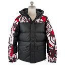 THE NORTH FACE ザ ノースフェイス ダウンジャケット 2022年-2023年秋冬新作 NF0A5J1J PRINTED HMLYN DOWN PARKA メンズ 男性 ヒマラヤン 総柄 99A LAVENDER FOG COLE PRINT ブラック×マルチカラー