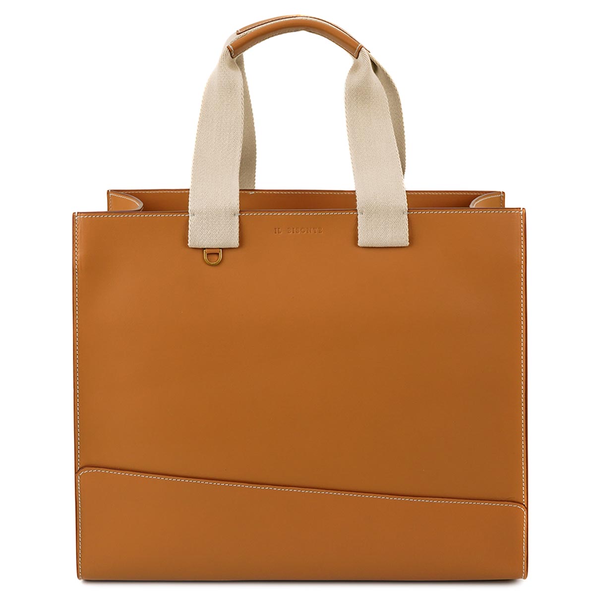 イルビゾンテ トートバッグ（レディース） IL BISONTE イルビゾンテ バッグ トートバッグ BTO121 PV00411 FIFTY ON TOTEBAG LARGE レディース メンズ 男性 女性 ユニセックス 男女兼用 NA199H Naturale ナチュラル