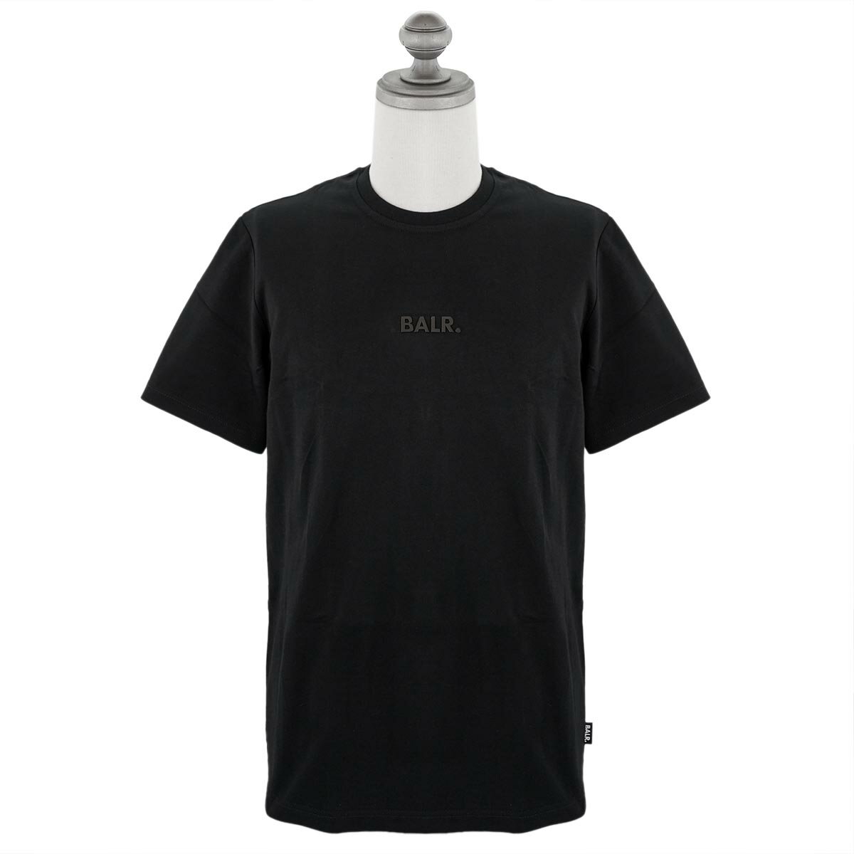 BALR. ܡ顼 T Ⱦµ 2023ǯղƿ B10003 BL Classic Straight T-Shirt   饷åȥ졼 ȥåץ 롼ͥå 奢 ݡƥ BLACK ֥å