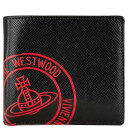 Vivienne Westwood ヴィヴィアンウエストウッド 二つ折り財布 2022年-2023年秋冬新作 51010016 40531 KENT MAN WALLET WITH COIN POCKET メンズ 男性 N406 BLACK ブラック