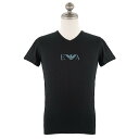 EMPORIO ARMANI エンポリオアルマーニ Tシャツ アンダーウェア 110810 3P500 00020 メンズ 男性 ブラック 半袖Tシャツ